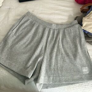 Alo cozy shorts